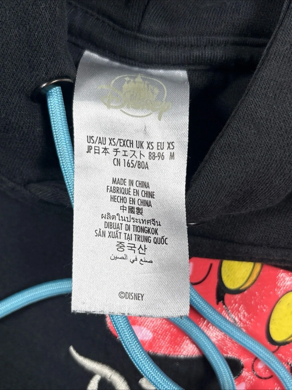 Disney Parks Disney Eats Black Crewneck Sweatshirt with Colorful Treat Graphics